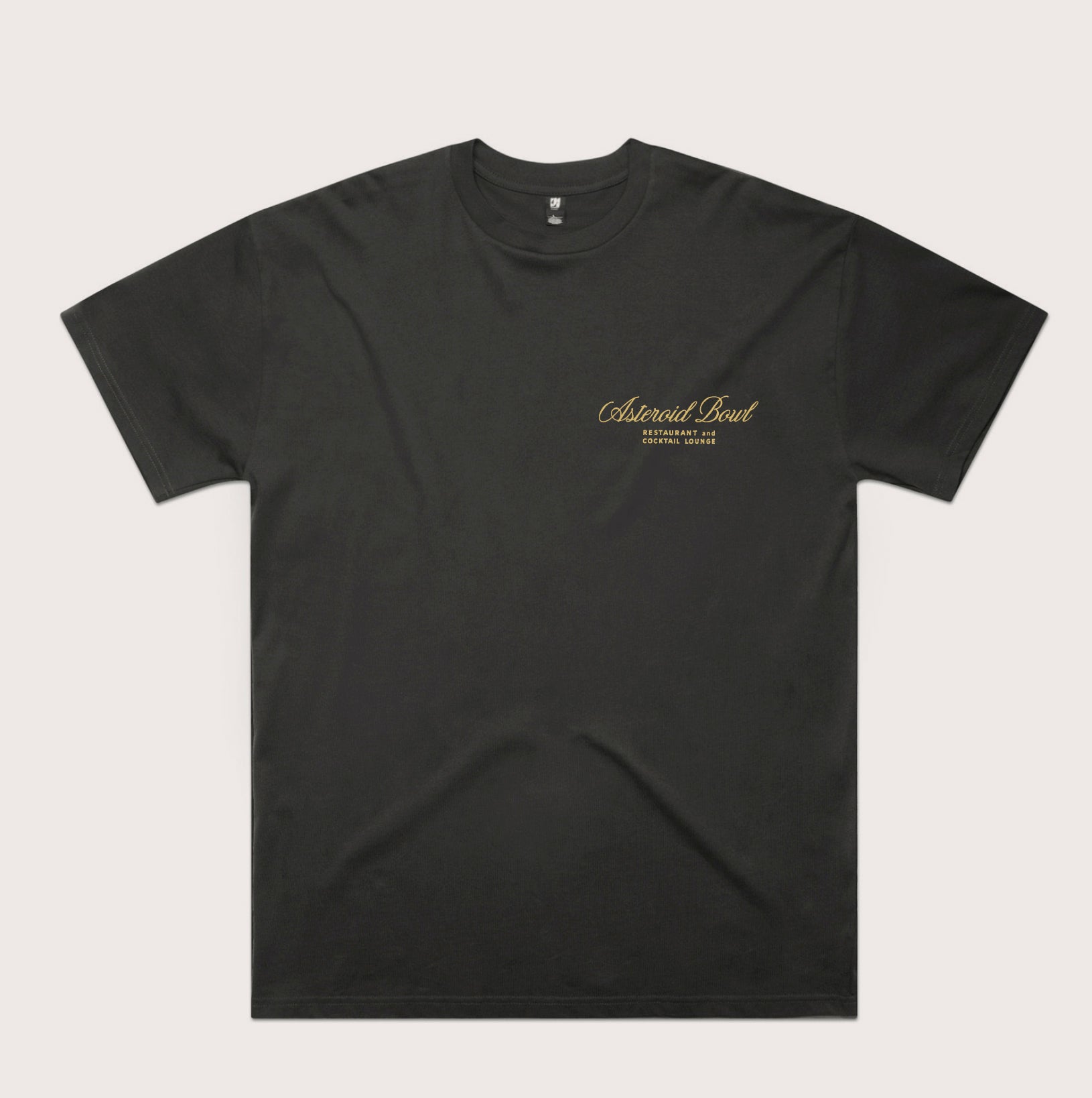 Asteroid Bowl T-Shirt - Charcoal