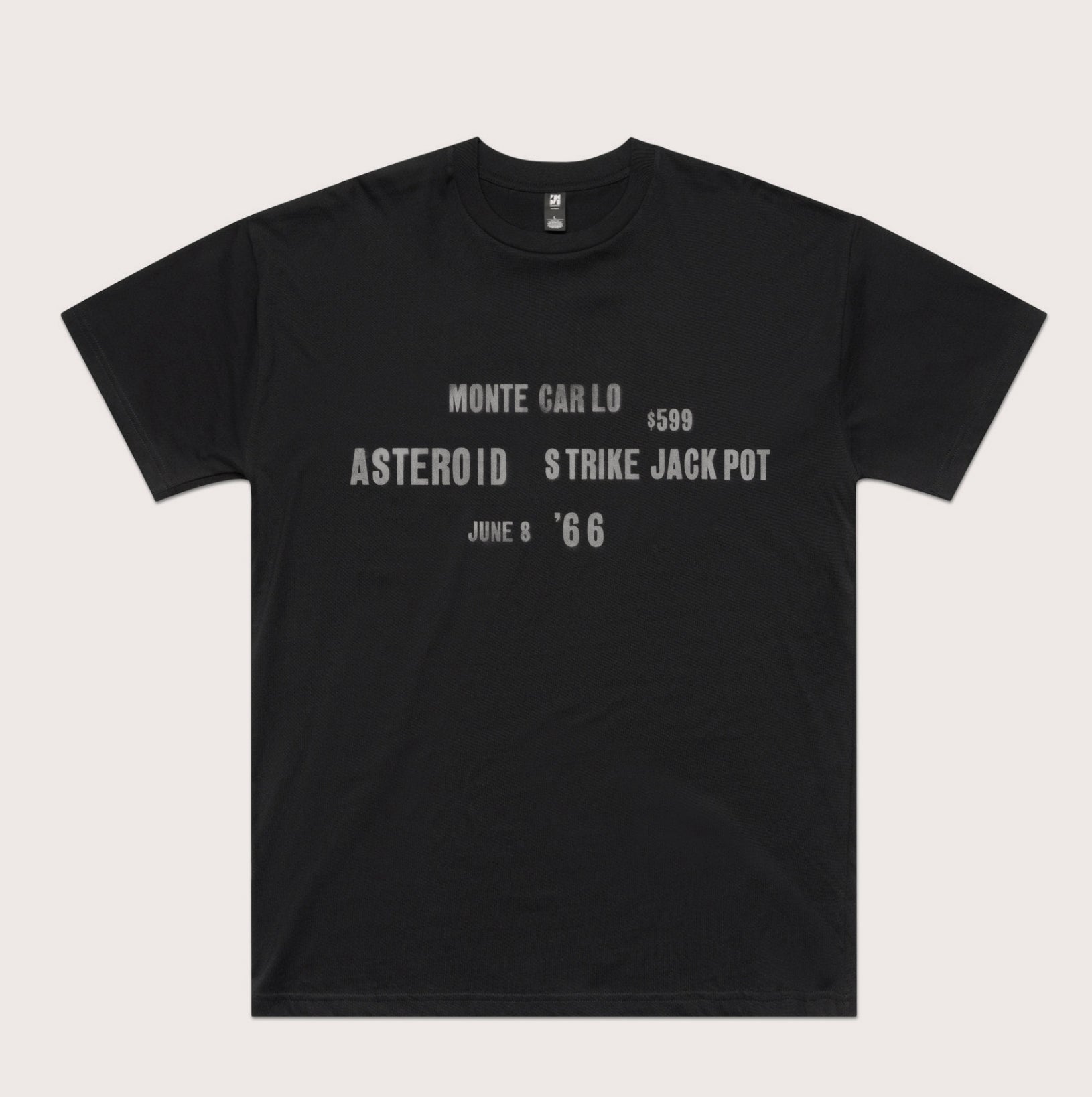 Strike Jackpot T-Shirt - Hard Washed Black